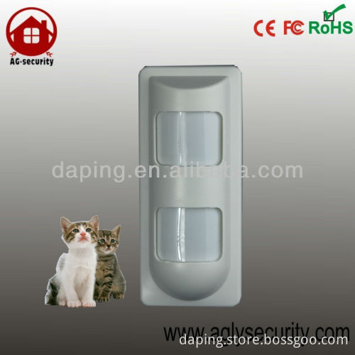 pet-immune wireless wall-mounted passive infrared detector